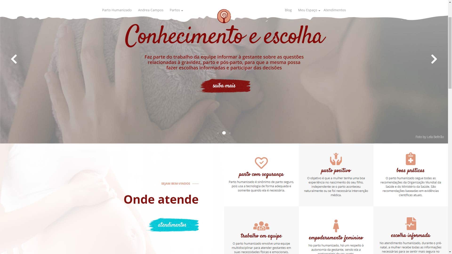 Novo site sobre parto humanizado